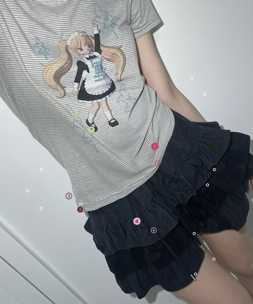 chancechance(チャンスチャンス)の「ラッキーガールTシャツ(Tシャツ/カットソー・レディース・その他・FREE)」の5枚目の写真