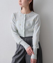Whim Gazette | ビーズ刺繍ニットカーディガン(カーディガン/ボレロ)