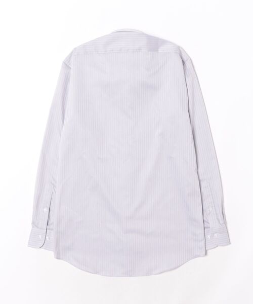 TAKA-Q(タカキュー)の「ワイシャツ メンズ 長袖 ノンアイロン レギュラーカラー ビジネス ドレス 綿 コットン ネクスコット NEWスタンダードフィット(ビジネスシャツ・メンズ・グレー・首回り39cm-裄丈80cm/首回り41cm-裄丈82cm/首回り39cm-裄丈84cm/首回り43cm-裄丈86cm/首回り41cm-裄丈86cm/首回り43cm-裄丈82cm)」の3枚目の写真