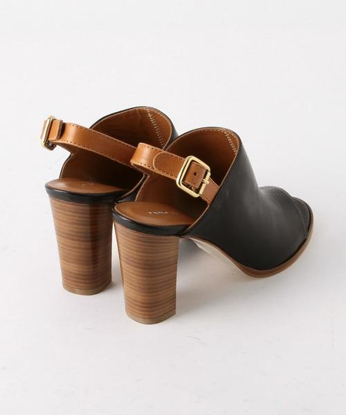 FABIO RUSCONI（ファビオルスコーニ）の「FABIO RUSCONI/OD FR L-ブーティ サンダル/ファビオルスコーニ（サンダル・レディース・ブラック・36/37/35/38）」の5枚目の写真