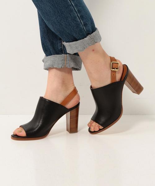 FABIO RUSCONI（ファビオルスコーニ）の「FABIO RUSCONI/OD FR L-ブーティ サンダル/ファビオルスコーニ（サンダル・レディース・ブラック・36/37/35/38）」の9枚目の写真