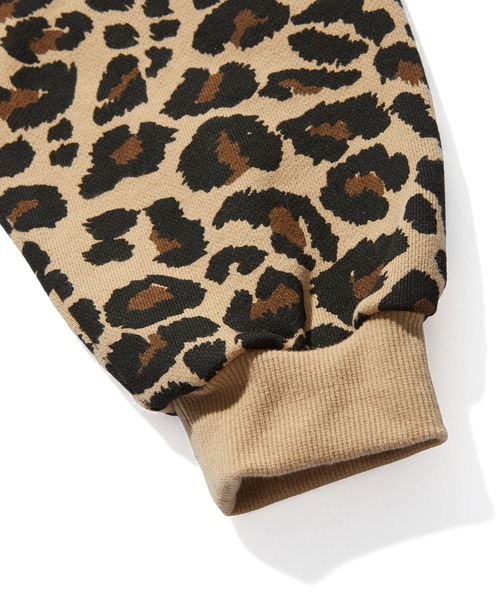 XLARGE（エクストララージ）の「LEOPARD ZIP HOODED SWEATSHIRT（パーカー・メンズ・チャコール/ホワイト/ベージュ・S/M/L/XL）」の18枚目の写真