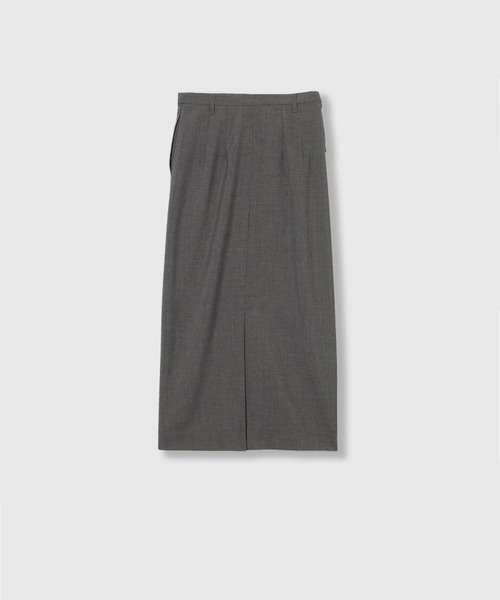 THINGS THAT MATTER(シングス ザット マター)の「ASYMMETRIC WRAP SKIRT / アシンメトリーラップスカート(スカート・レディース・グレー/ネイビー/サックスブルー・2/1)」の12枚目の写真