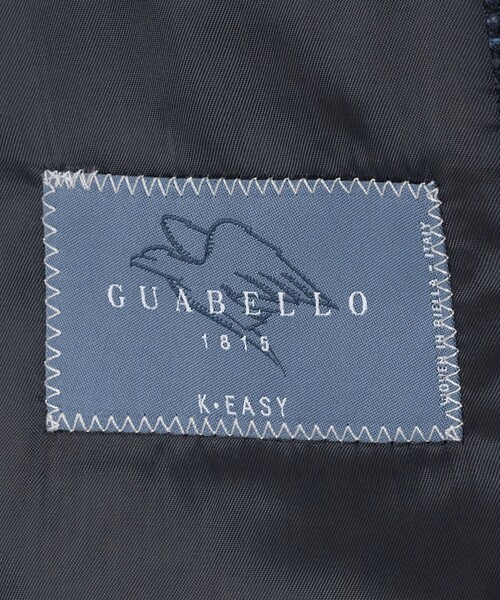 green label relaxing(グリーンレーベルリラクシング)の「GUABELLO ネップ ドビー 2B RG ジャケット(テーラードジャケット・メンズ・ネイビー/ダークブラウン・L/S/XL/M)」の16枚目の写真
