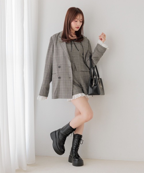 Heather(ヘザー)の「キャリーオンボストン 1074657(ボストンバッグ・レディース・ブラック/ブラウン/ピンク・ONE SIZE)」の5枚目の写真