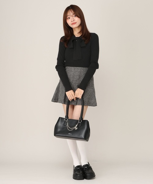 Heather(ヘザー)の「キャリーオンボストン 1074657(ボストンバッグ・レディース・ブラック/ブラウン/ピンク・ONE SIZE)」の8枚目の写真