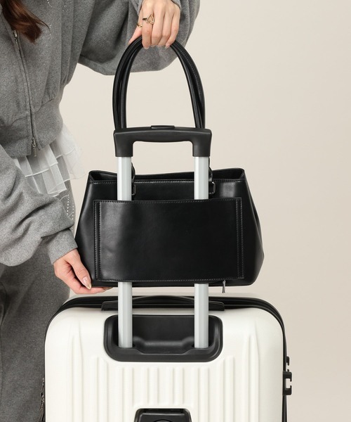 Heather(ヘザー)の「キャリーオンボストン 1074657(ボストンバッグ・レディース・ブラック/ブラウン/ピンク・ONE SIZE)」の14枚目の写真