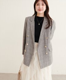 べこべこ金釦テーラージャケット
