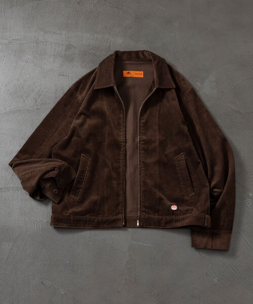 RED KAP（レッドキャップ）の「RED KAP/レッドキャップ 別注 SMU JK-22 SHORT LENGTH ジップアップ コーデュロイ ワークジャケット（ブルゾン・メンズ・ブラック/ベージュ/ブラウン/ネイビー/グリーン・MEDIUM/LARGE）」の6枚目の写真