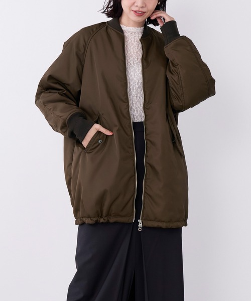 TICCA(ティッカ)の「【TICCA】ミドルMA-1(MA-1・レディース・ブラウン/カーキ・FREE)」の13枚目の写真