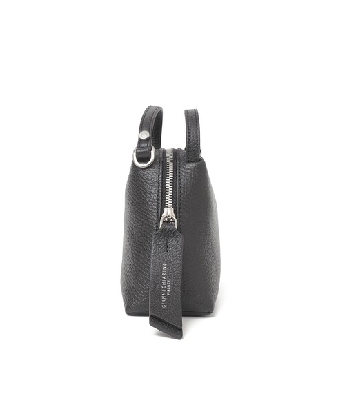 GIANNI CHIARINI(ジャンニ キアリーニ)の「GIANNI CHIARINI: ALIFA MINI(ショルダーバッグ・レディース・ナチュラル/ブラック・ONE SIZE)」の3枚目の写真