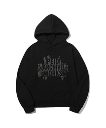 PD ROADWORKS セミクロップドフーディ 2色