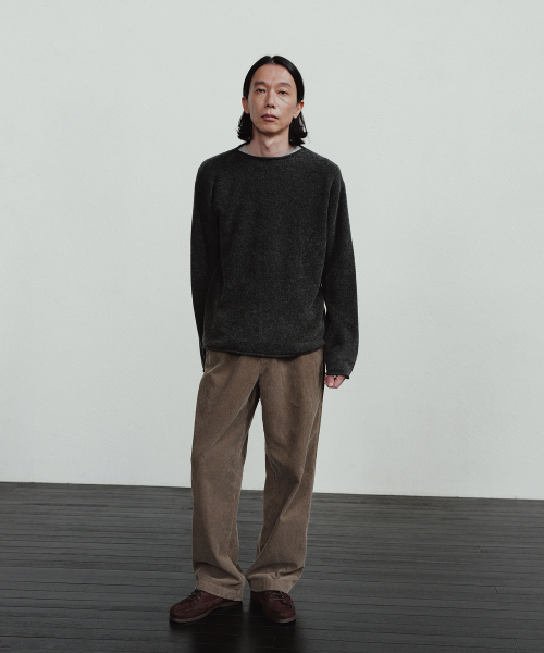 BLANKROOM(ブランクルーム)の「モリスロールニット_COAL(ニット/セーター・メンズ・その他・1/2/3)」の2枚目の写真
