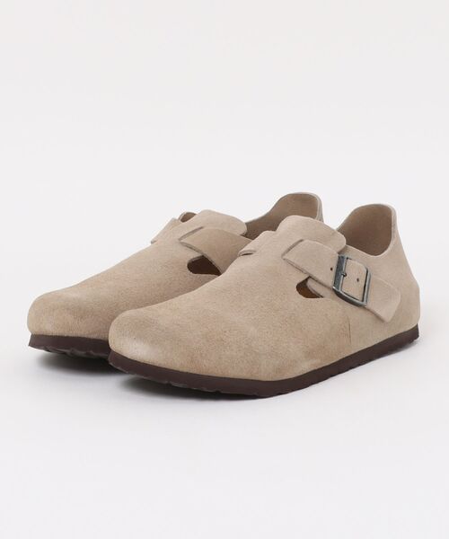 BIRKENSTOCK(ビルケンシュトック)の「BIRKENSTOCK/ビルケンシュトック/LONDON/ロンドン(サンダル・メンズ・ブラック/ベージュ・41/42/40/43)」の2枚目の写真