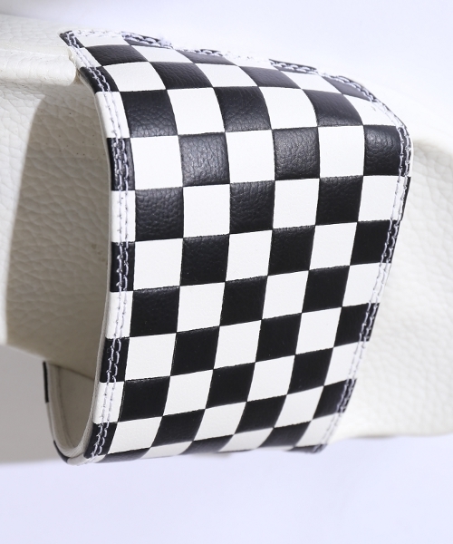 VANS（バンズ）の「【VANS/バンズ】 Slide-On Checkerboard/チェッカーボードサンダル_#（サンダル・レディース・ホワイト・7/6/8）」の6枚目の写真