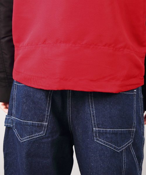 8(eight)(エイト)の「切替 マウンテンパーカー アウトドア(マウンテンパーカー・メンズ・ブラック×レッド/ブルー系その他/ブラック系その他/ブラック×ブラック/ブラック×ブルー/ブラック×イエロー/ブラック×グレー・SMALL/MEDIUM/LARGE/X-LARGE)」の21枚目の写真