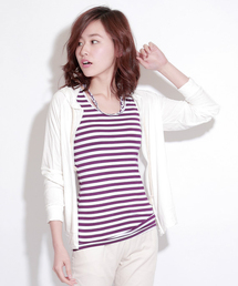 レディースのタンクトップ ボーダー柄 ファッション通販 Zozotown