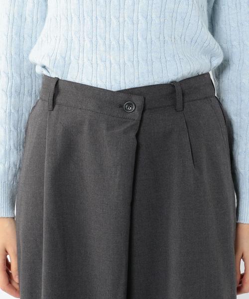 coen（コーエン）の「タックガウチョパンツ（その他パンツ・レディース・グレー/ブラック・MEDIUM/LARGE）」の17枚目の写真