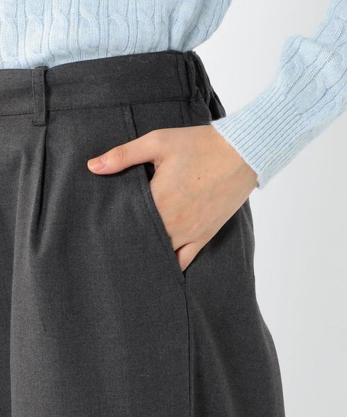 coen（コーエン）の「タックガウチョパンツ（その他パンツ・レディース・グレー/ブラック・MEDIUM/LARGE）」の3枚目の写真