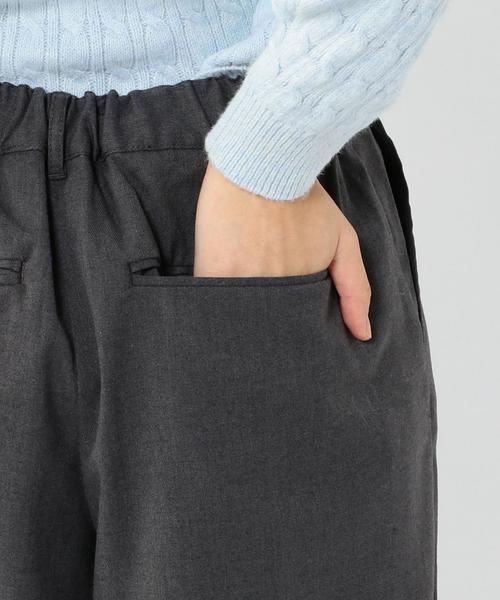 coen（コーエン）の「タックガウチョパンツ（その他パンツ・レディース・グレー/ブラック・MEDIUM/LARGE）」の8枚目の写真