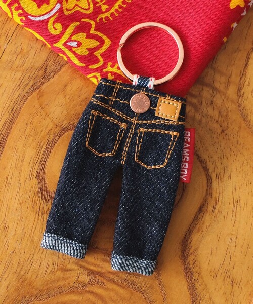ビームスボーイ BEAMS BOY キーホルダー デニム ジージャン ビームスボーイ BEAMS BOY キーホルダー デニム ジージャン