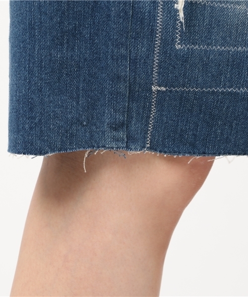HYSTERIC GLAMOUR(ヒステリックグラマー)の「ZSR加工デニム タイトミディSK(スカート・レディース・インディゴブルー・27inch/25inch/24inch/26inch)」の8枚目の写真