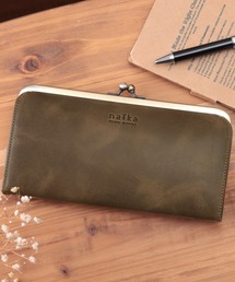 nafka（ナフカ）の「ナチュラルモストロレザーがま口長財布（財布）」