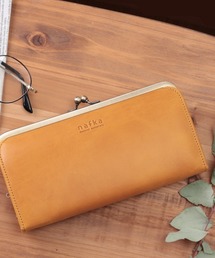 nafka（ナフカ）の「ナチュラルモストロレザーがま口長財布（財布）」