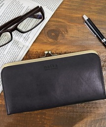 nafka（ナフカ）の「ナチュラルモストロレザーがま口長財布（財布）」