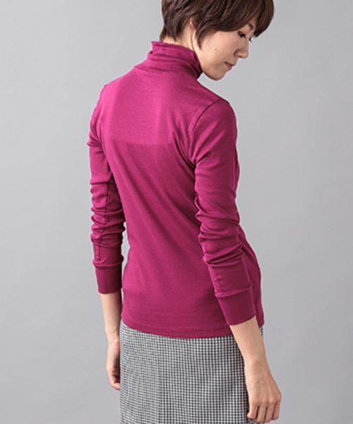 RIVE DROITE（リヴドロワ）の「ソフトフライスタートルネックカットソー（Tシャツ/カットソー・レディース・ライトグレー/その他14・FREE）」の8枚目の写真