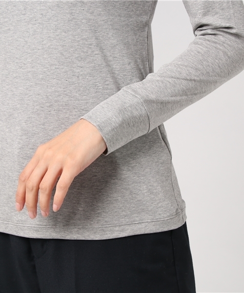 RIVE DROITE（リヴドロワ）の「ソフトフライスタートルネックカットソー（Tシャツ/カットソー・レディース・ライトグレー/その他14・FREE）」の6枚目の写真