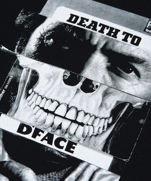Sync.(スィンク)の「Sync.【D*FACE】TEE "DEATH TO D*FACE"(Tシャツ/カットソー・メンズ・ホワイト/ブラック/ライトピンク・MEDIUM/LARGE/X-LARGE/SMALL)」の5枚目の写真
