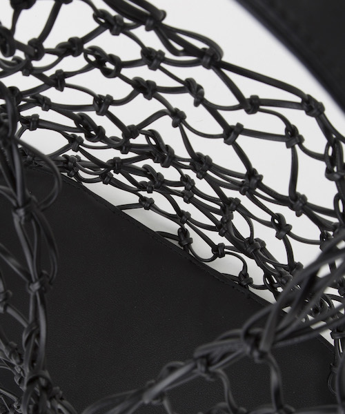 SEA(シー)の「メッシュバッグ(ショルダーバッグ・レディース・ブラック・FREE)」の3枚目の写真