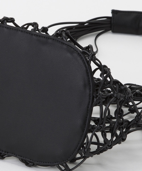 SEA(シー)の「メッシュバッグ(ショルダーバッグ・レディース・ブラック・FREE)」の7枚目の写真