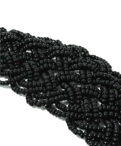 ROSE BUD（ローズバッド）の「(LL ACCESSORIES)3YJ009 BEADS HAIR BAND（ヘアバンド・レディース・ブラック/グレー/マルチ・ONE SIZE）」の6枚目の写真