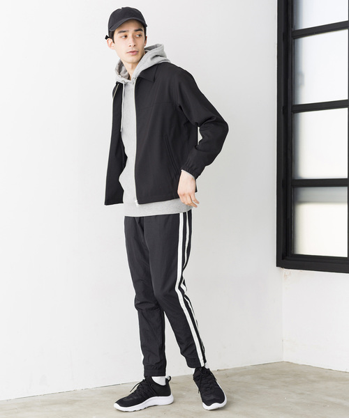WEGO(ウィゴー)の「WEGO/ストレッチスイングトップ(ブルゾン・メンズ・ブラック/ワイン/ライトグレー・SMALL/MEDIUM/LARGE)」の11枚目の写真