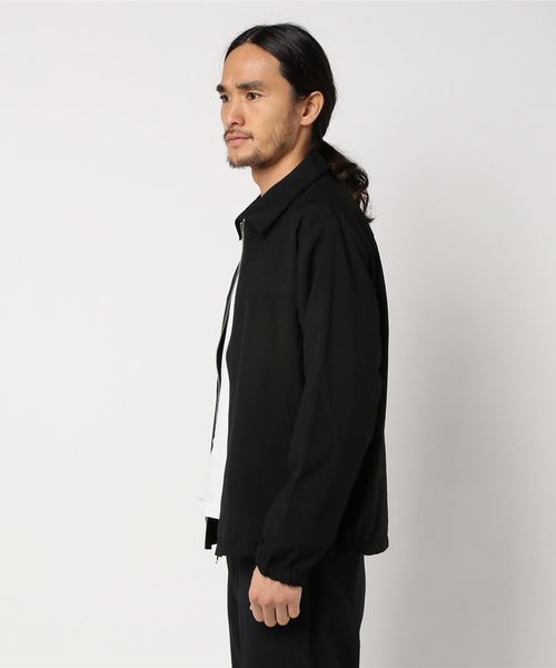 WEGO(ウィゴー)の「WEGO/ストレッチスイングトップ(ブルゾン・メンズ・ブラック/ワイン/ライトグレー・SMALL/MEDIUM/LARGE)」の5枚目の写真