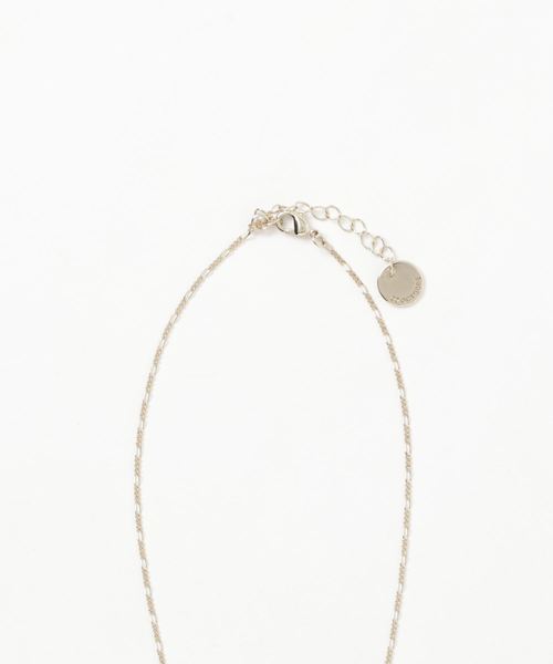 22 OCTOBRE(ヴァンドゥ-オクトーブル)の「カラーネックレス(ネックレス・レディース・ホワイト/ピンク/ブルー・FREE)」の5枚目の写真