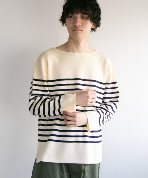 URBAN RESEARCH（アーバンリサーチ）の「ミラノリブバスクニット（ニット/セーター・メンズ・アイボリー/ホワイト系その他/ブルー/グリーン・LARGE/MEDIUM）」の10枚目の写真