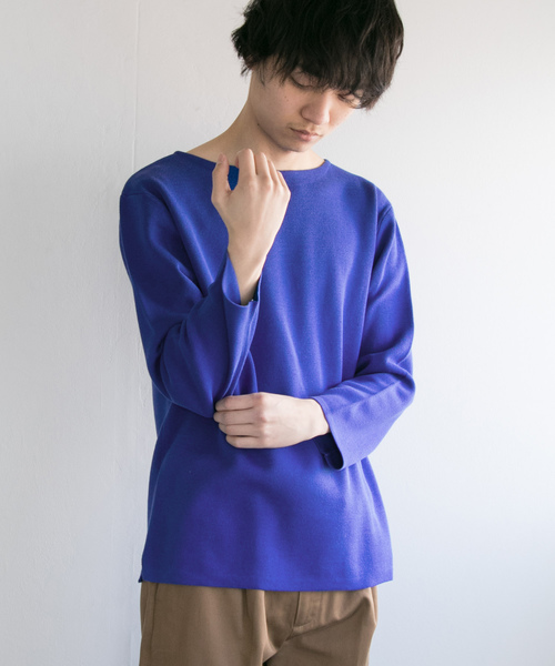 URBAN RESEARCH（アーバンリサーチ）の「ミラノリブバスクニット（ニット/セーター・メンズ・アイボリー/ホワイト系その他/ブルー/グリーン・LARGE/MEDIUM）」の21枚目の写真