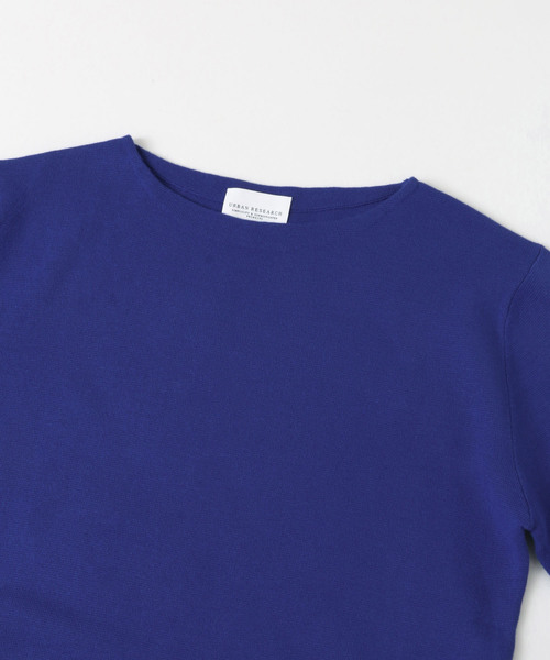 URBAN RESEARCH（アーバンリサーチ）の「ミラノリブバスクニット（ニット/セーター・メンズ・アイボリー/ホワイト系その他/ブルー/グリーン・LARGE/MEDIUM）」の16枚目の写真