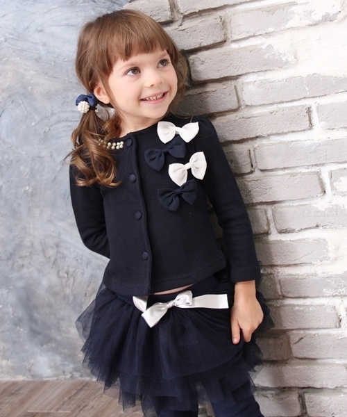 Rora（ローラ）の「ルリ チュチュ 黒 スカッツ（スカート・キッズ・ブラック/ネイビー・100cm/110cm/120cm/130cm/90cm/90㎝/140cm）」の11枚目の写真