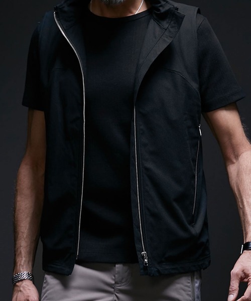 Nano Universe ナノユニバース の Willlounge メッシュスタンドベスト ベスト Wear