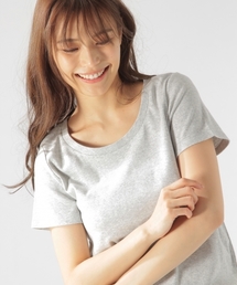 BAYFLOW | BAYFLOW／シルキーフライスクルーネック半袖T 18SS(Tシャツ/カットソー)