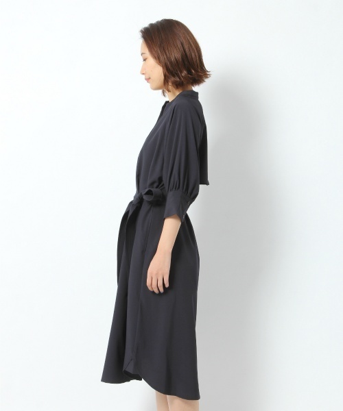 laboratory work（ラボラトリーワーク）の「ケープラグランスリーブワンピース（ワンピース・レディース・グレー/ベージュ/ネイビー・MEDIUM）」の14枚目の写真