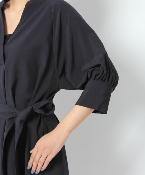 laboratory work（ラボラトリーワーク）の「ケープラグランスリーブワンピース（ワンピース・レディース・グレー/ベージュ/ネイビー・MEDIUM）」の11枚目の写真