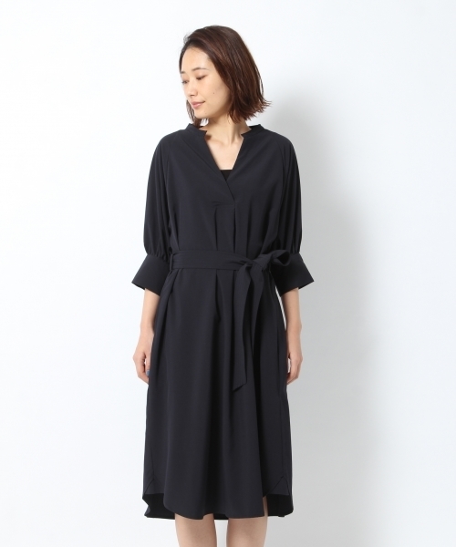 laboratory work（ラボラトリーワーク）の「ケープラグランスリーブワンピース（ワンピース・レディース・グレー/ベージュ/ネイビー・MEDIUM）」の22枚目の写真