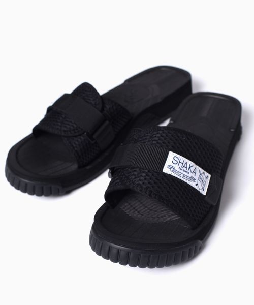 SHIPS（シップス）の「【Begin 6月号掲載】SHAKA For SHIPS: 別注 BUNGALOW□（サンダル・メンズ・ブラック・10/7/8/9）」の5枚目の写真