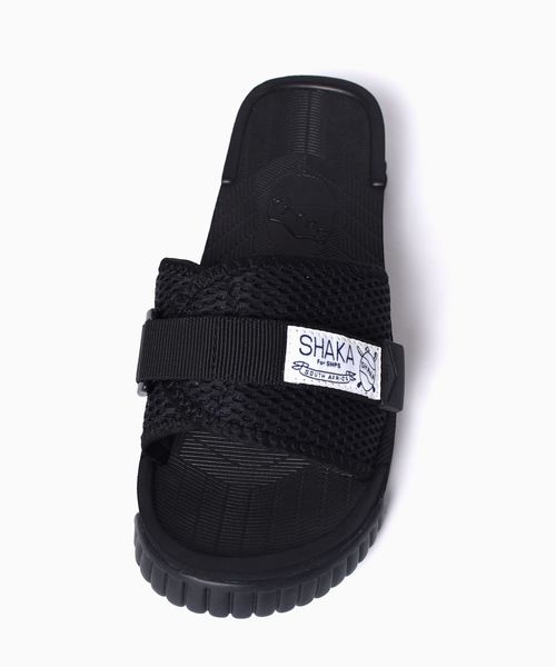 SHIPS（シップス）の「【Begin 6月号掲載】SHAKA For SHIPS: 別注 BUNGALOW□（サンダル・メンズ・ブラック・10/7/8/9）」の4枚目の写真