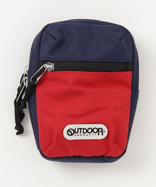 OUTDOOR PRODUCTS（アウトドアプロダクツ）の「カラビナ付きポーチ（ポーチ・メンズ・ブラック/レッド/カーキ/ブルー/ネイビー/イエロー/ミント・FREE）」の7枚目の写真